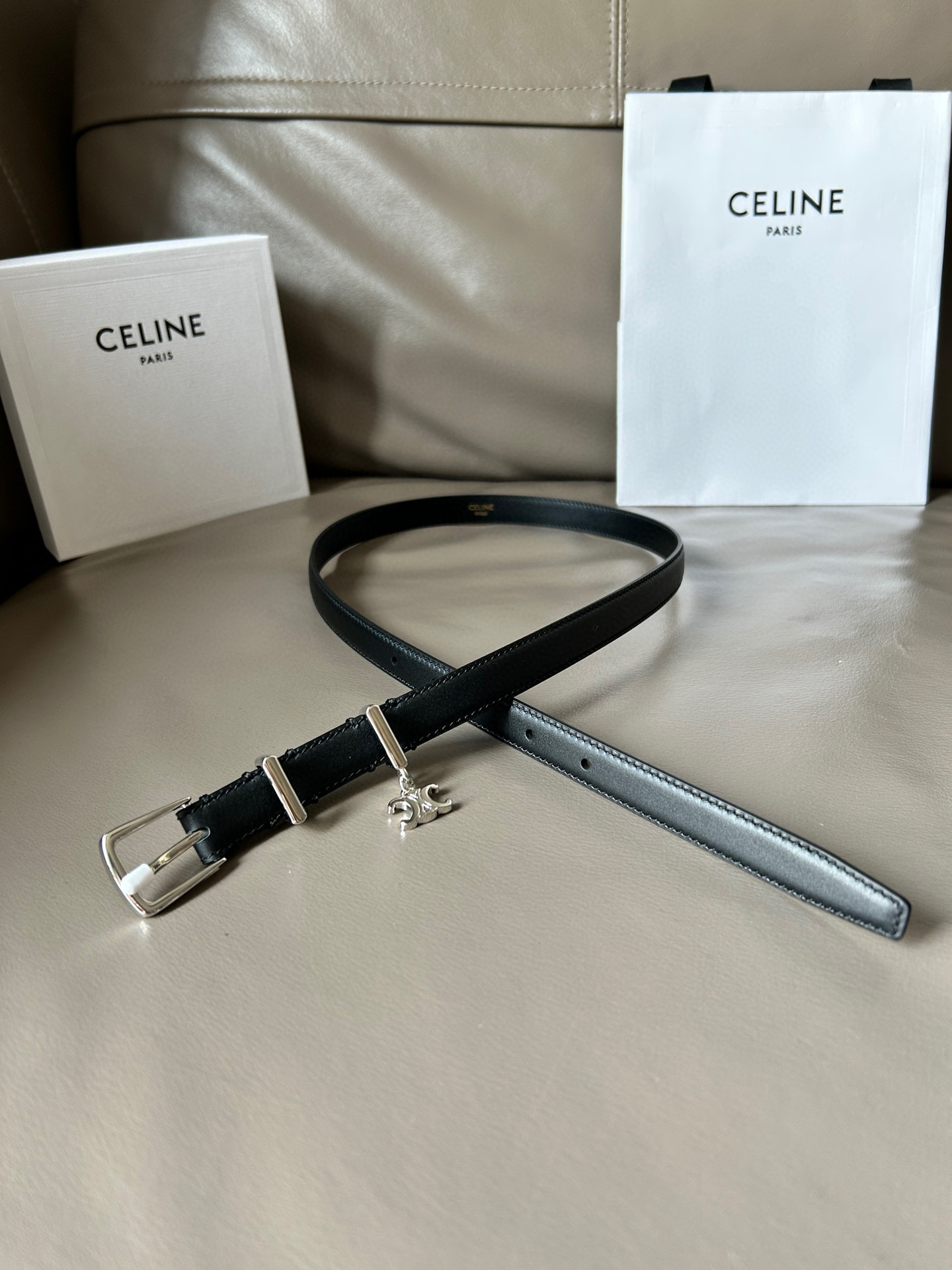 셀린느 CELINE 벨트 18mm