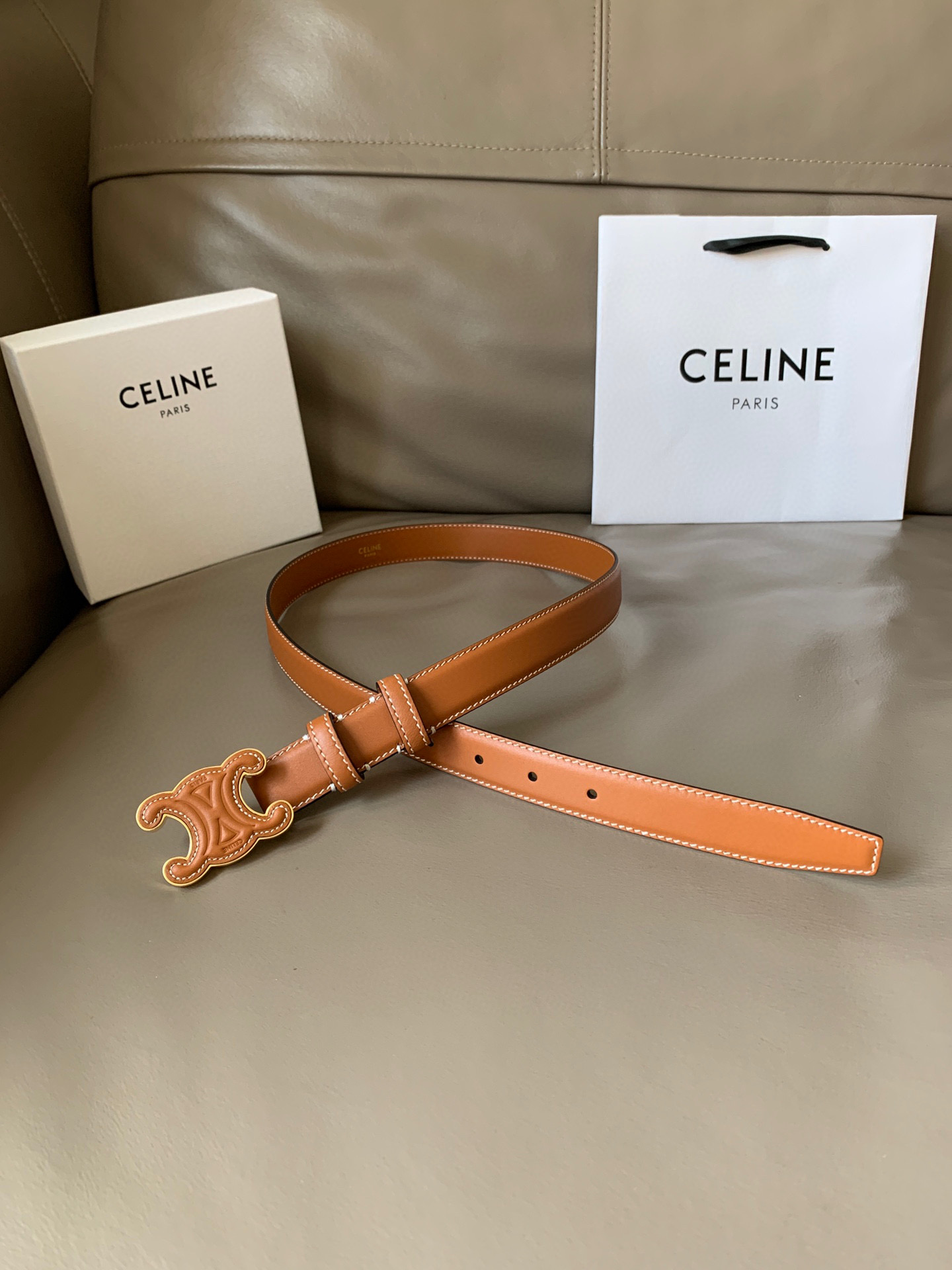 셀린느 CELINE 벨트 25mm