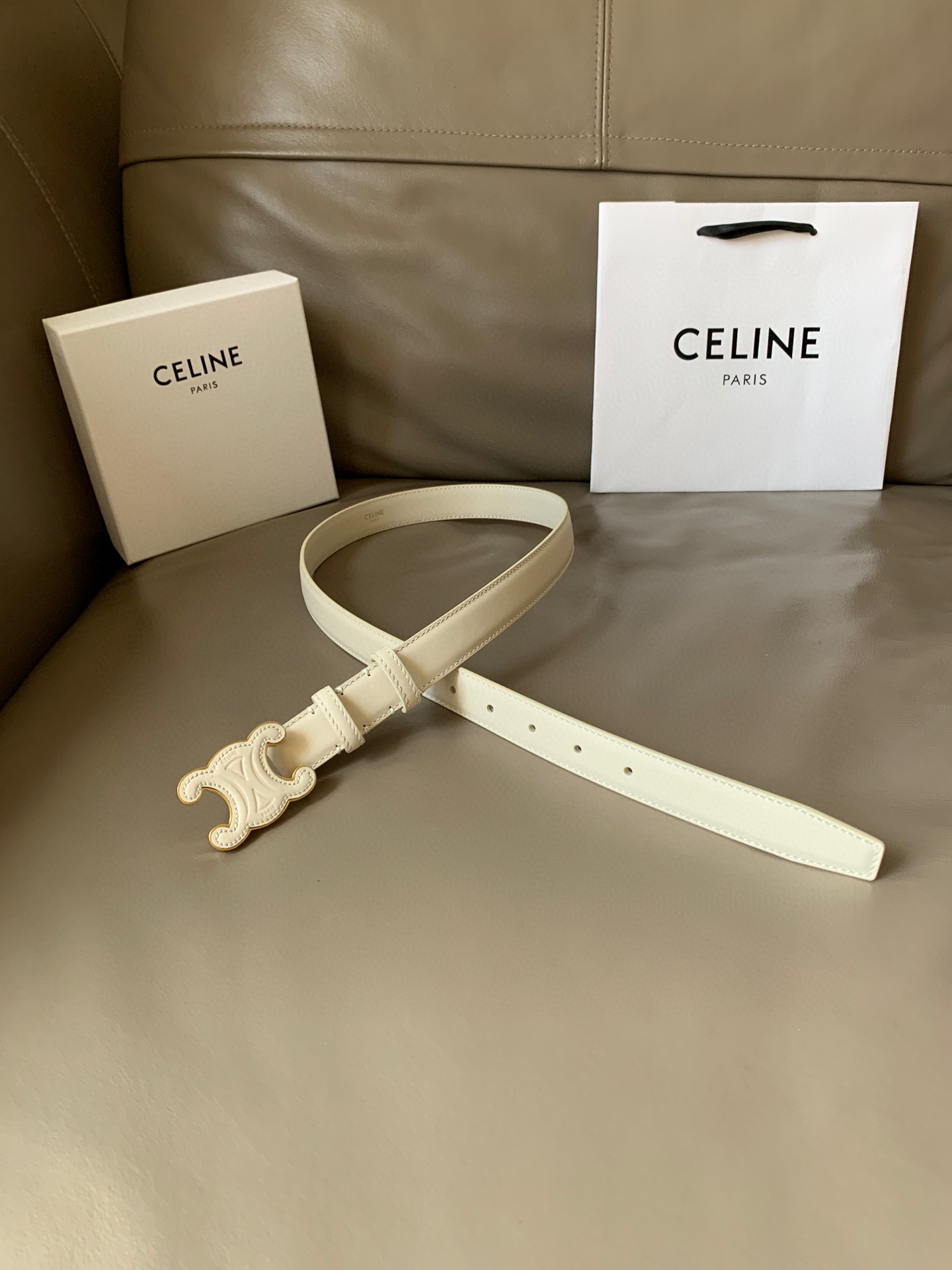 셀린느 CELINE 벨트 25mm