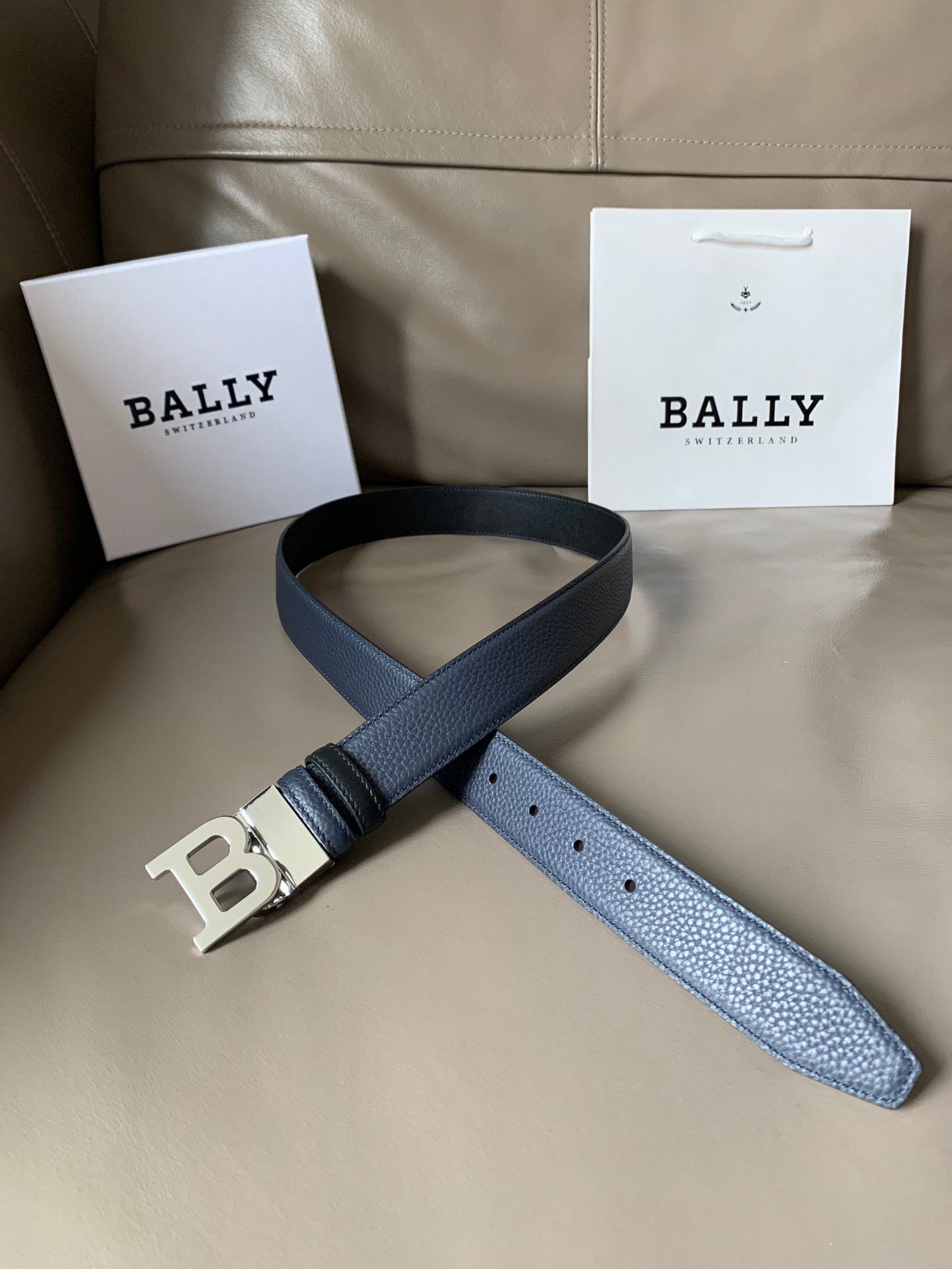 발리 BALLY 벨트 35mm