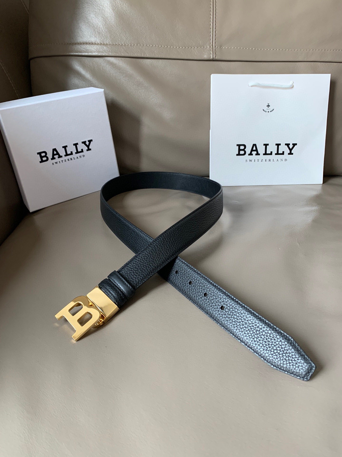 발리 BALLY 벨트 35mm