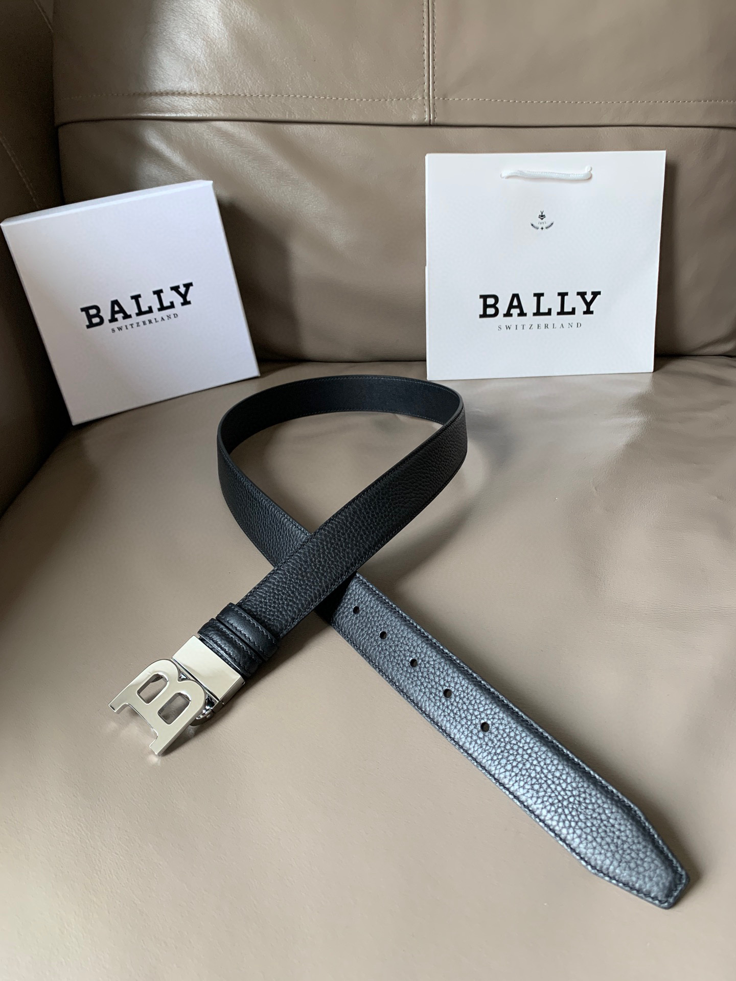 발리 BALLY 벨트 35mm