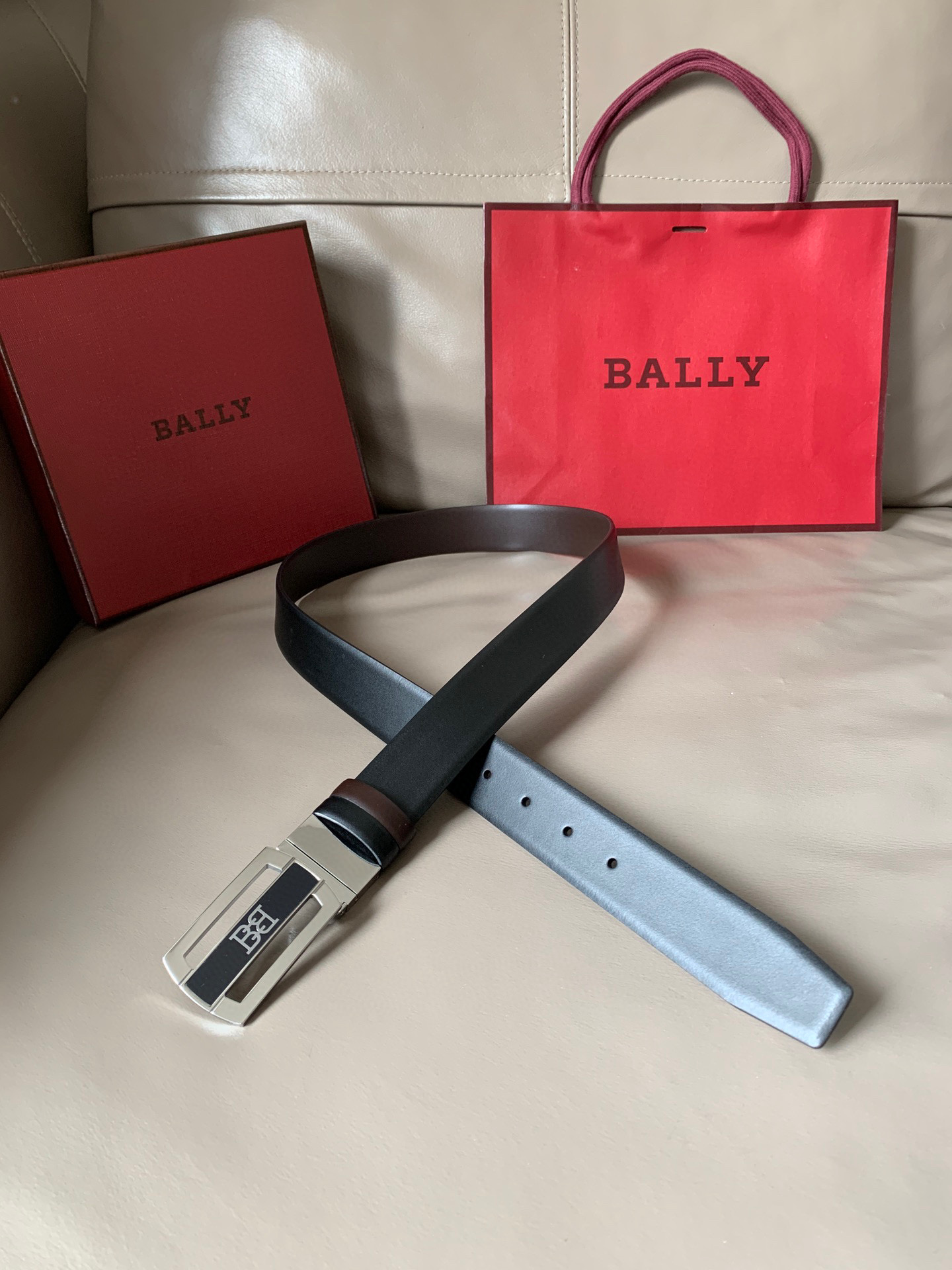 발리 BALLY 벨트 35mm