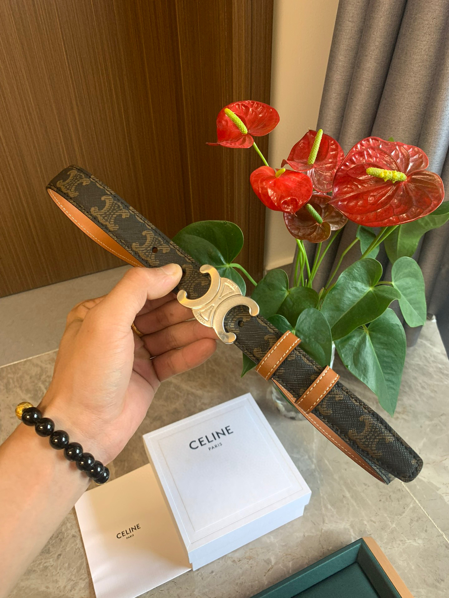 셀린느 CELINE 벨트 25mm