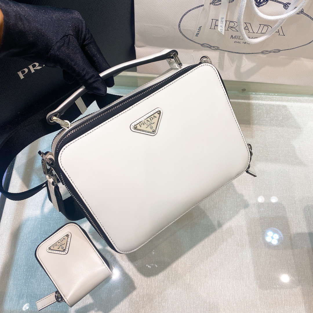 프라다 Prada Brique 크로스 백 22CM