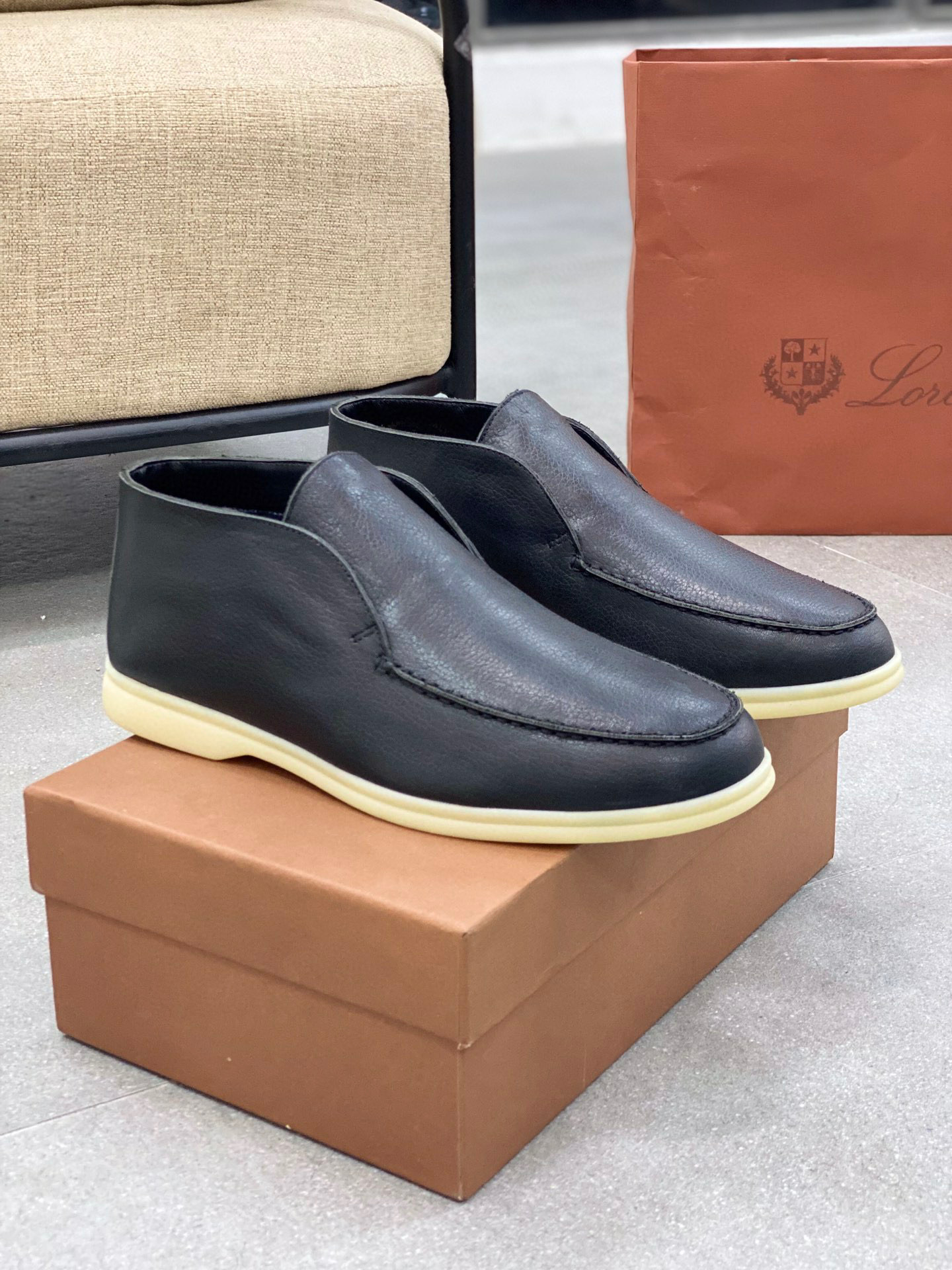 로로피아나 Loro Piana Open Walk 앵클 부츠