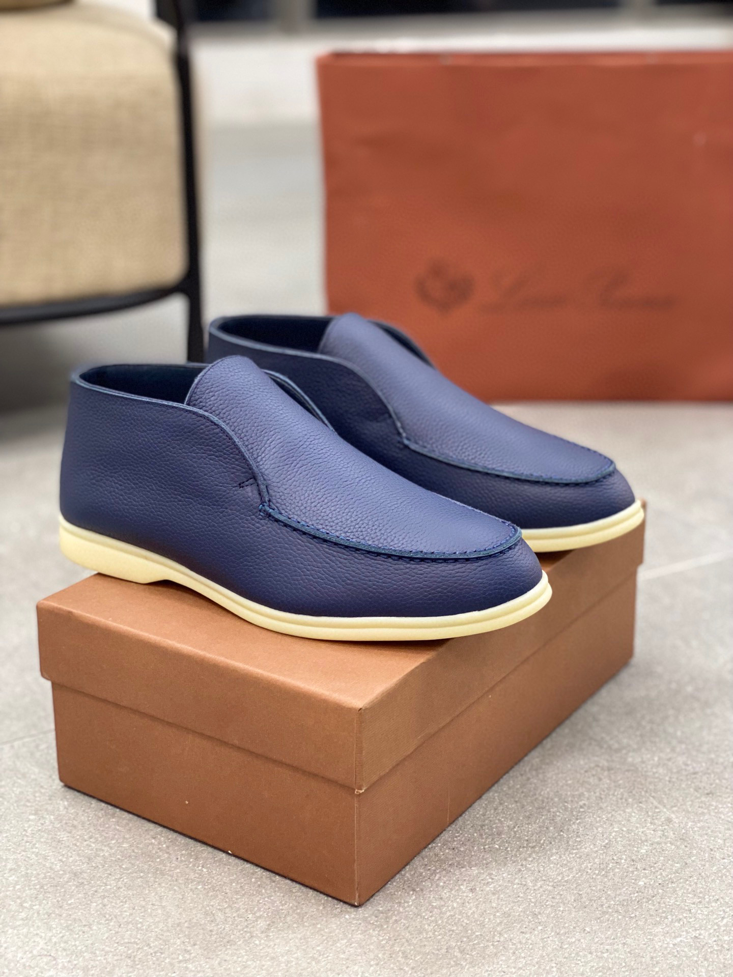 로로피아나 Loro Piana Open Walk 앵클 부츠