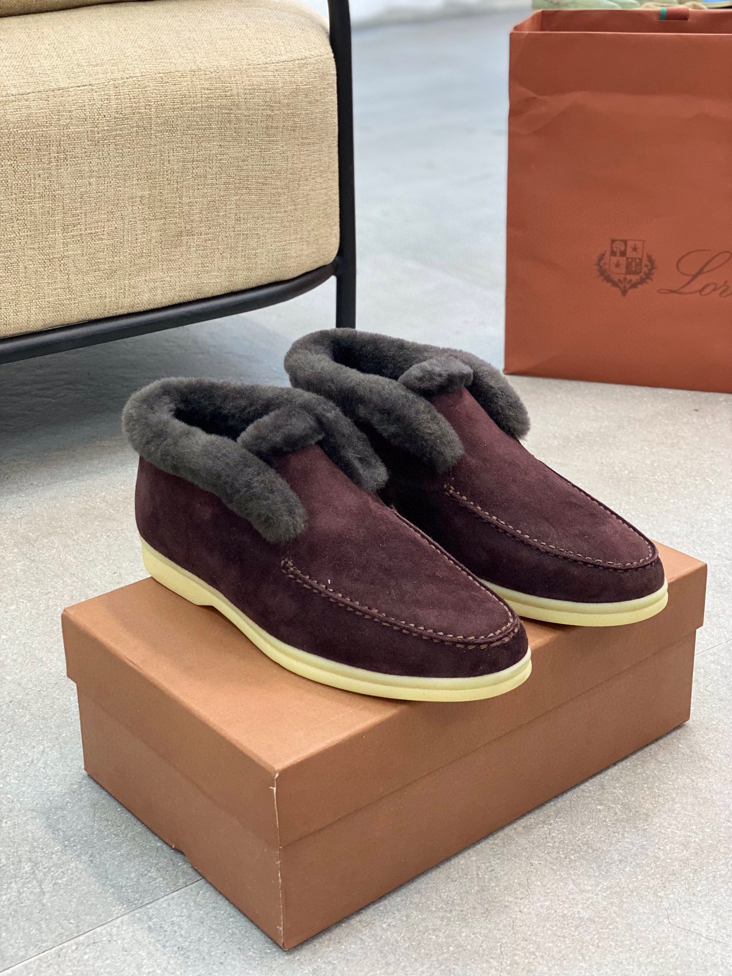 로로피아나 Loro Piana Open Walk 앵클 부츠