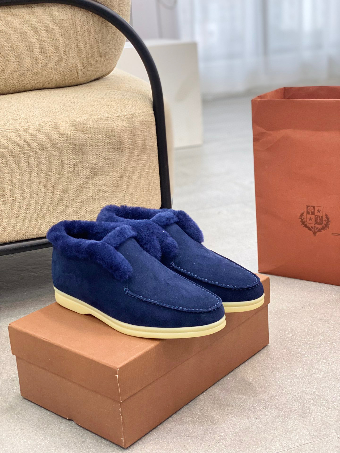 로로피아나 Loro Piana Open Walk 앵클 부츠