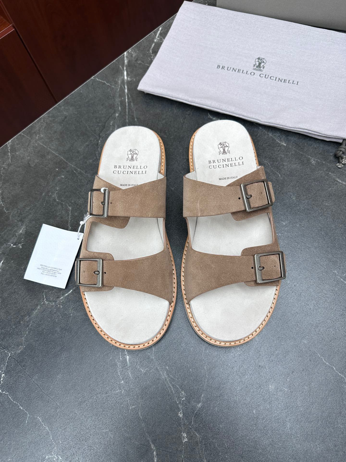 브루넬로 쿠치넬리 Brunello Cucineli 슬리퍼