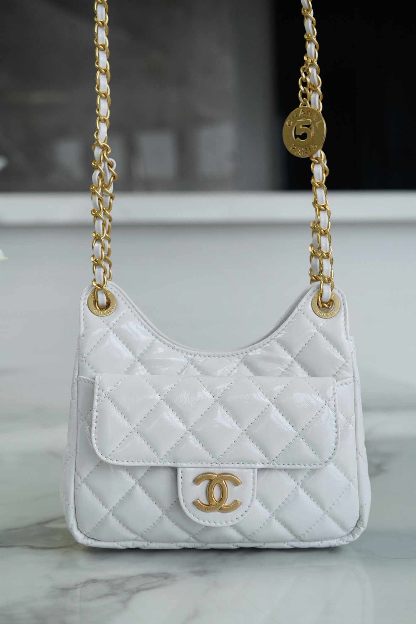 샤넬 CHANEL  스몰 호보 백 17CM