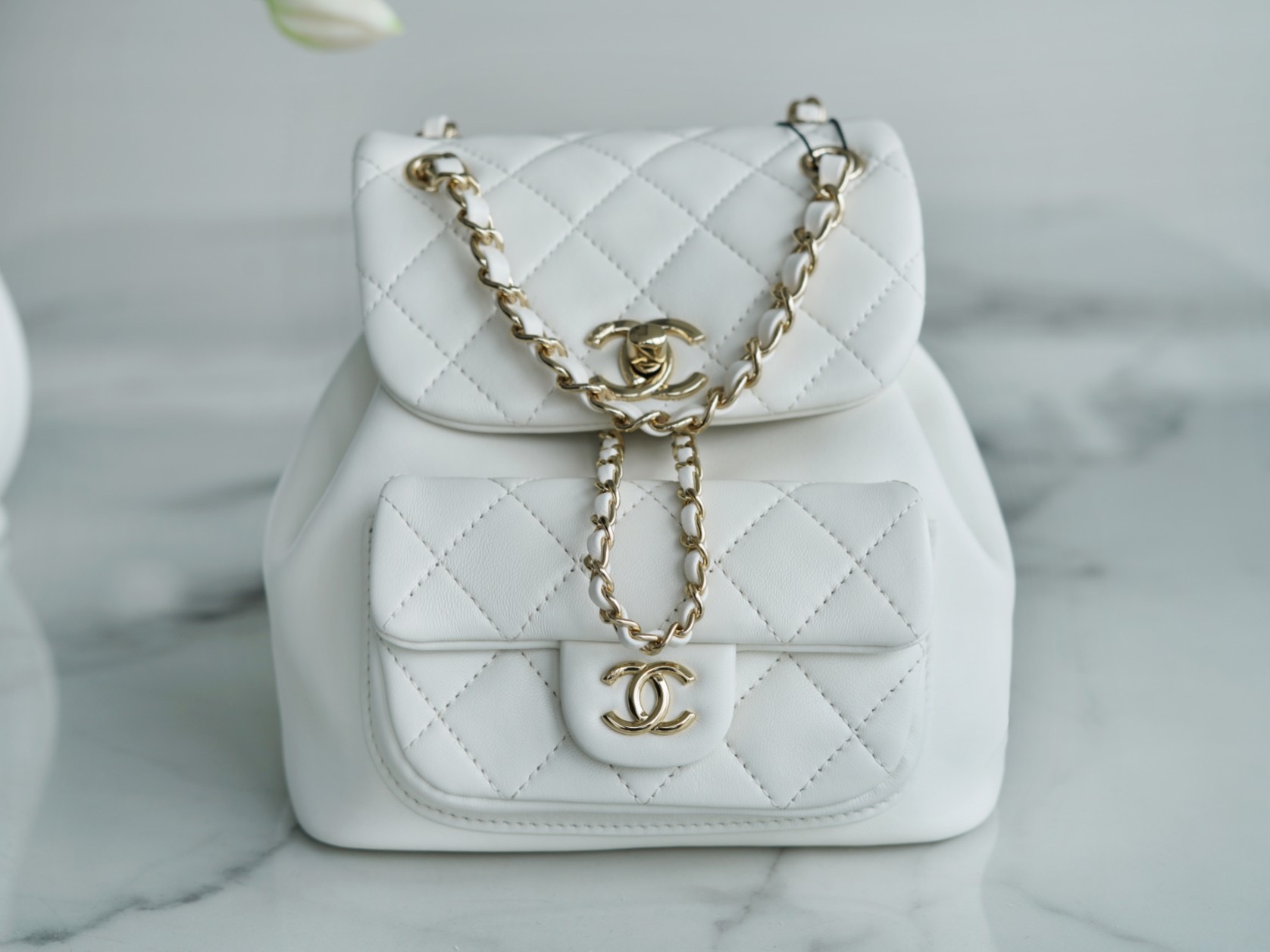 샤넬 CHANEL 백팩 18CM