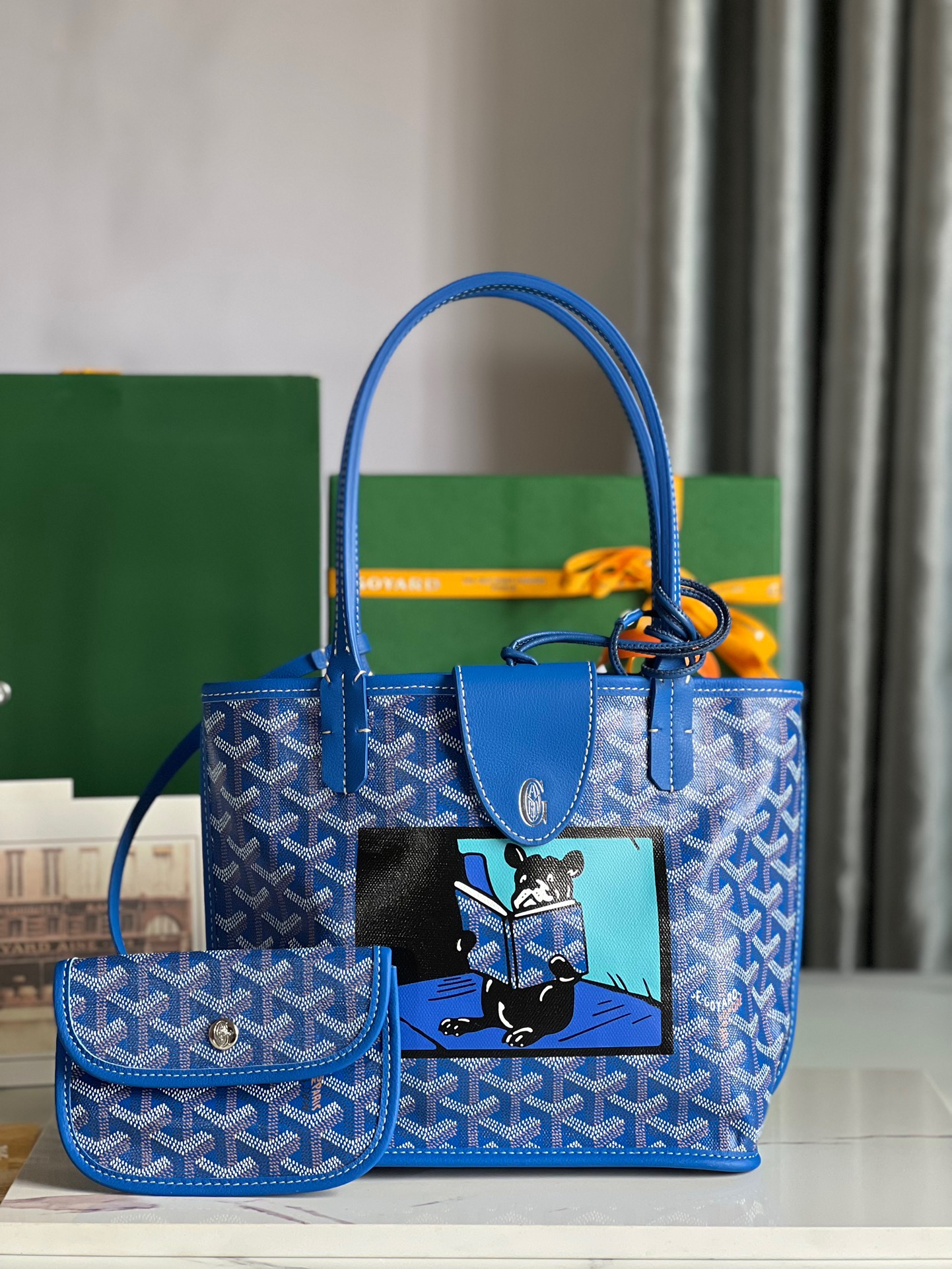 고야드 Goyard Anjou MINI 토트 백