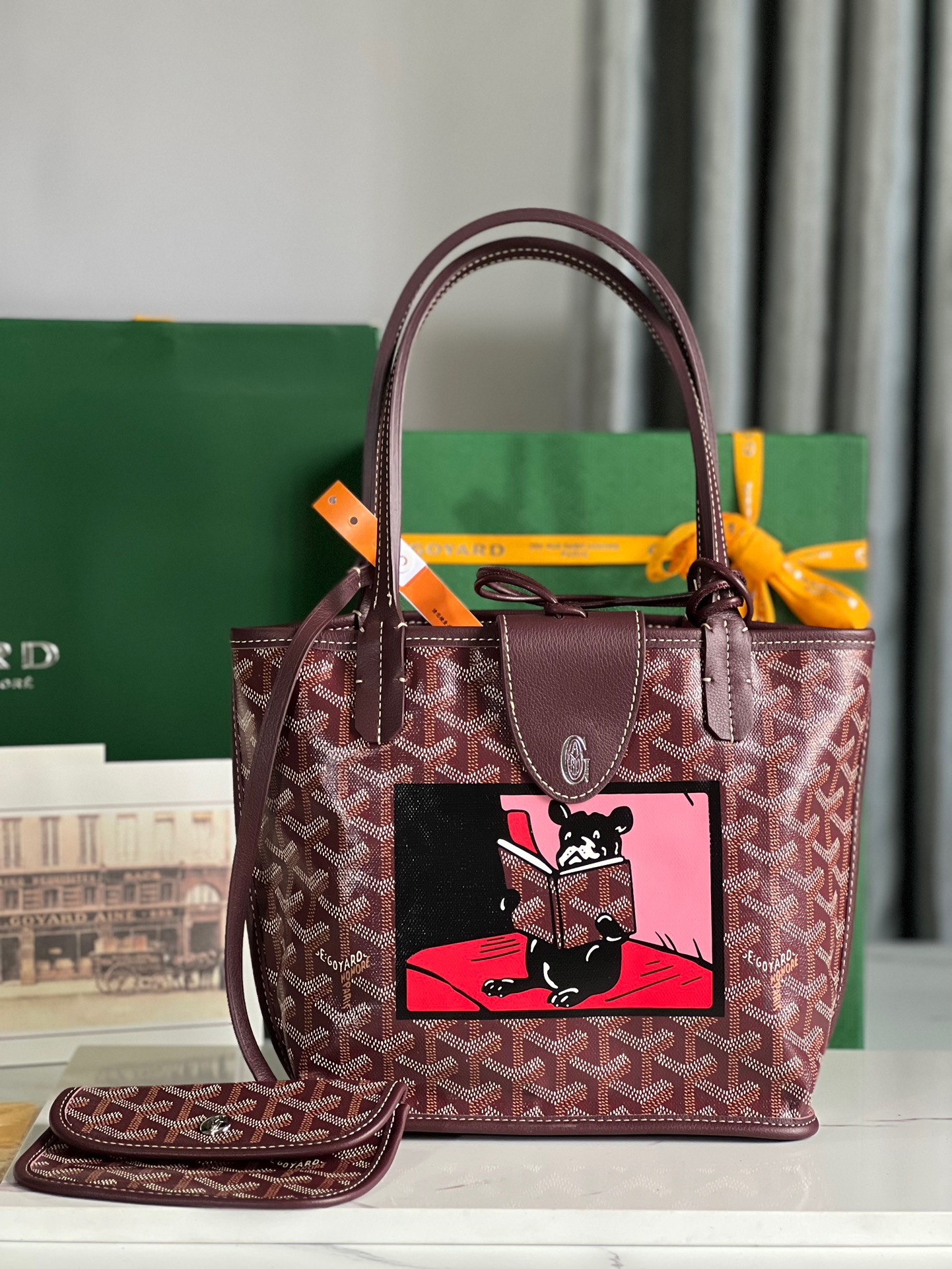 고야드 Goyard Anjou MINI 토트 백