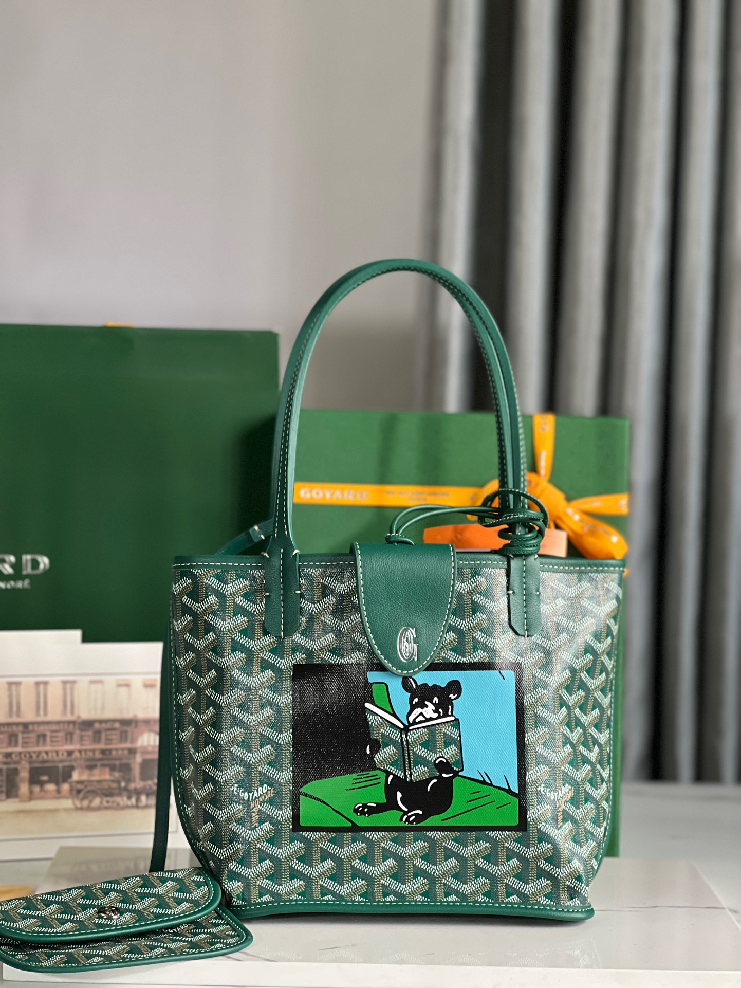 고야드 Goyard Anjou MINI 토트 백