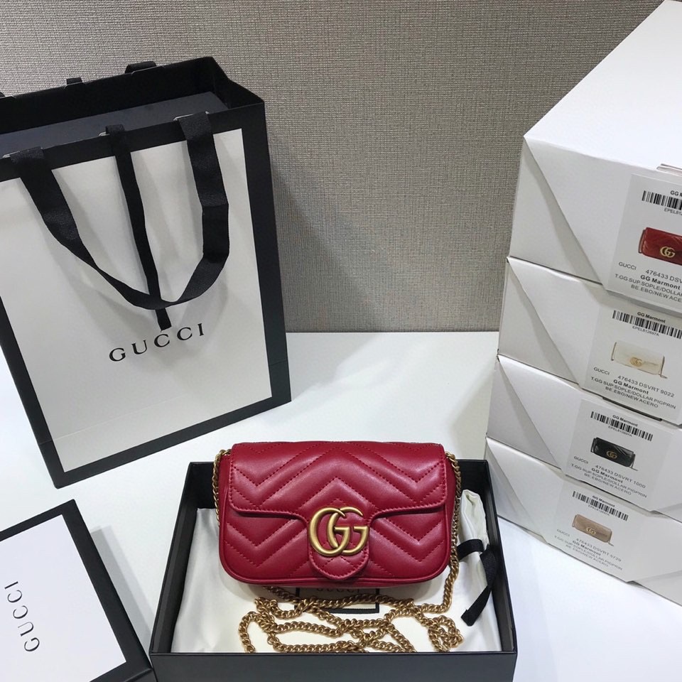 구찌 Gucci 476433 Marmont Supermini 수퍼 미니백 16.5CM