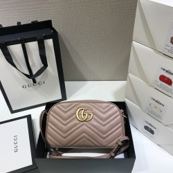 구찌 Gucci 447632 Marmont [GG 마몽] 스몰 마틀라세 숄더백 24CM