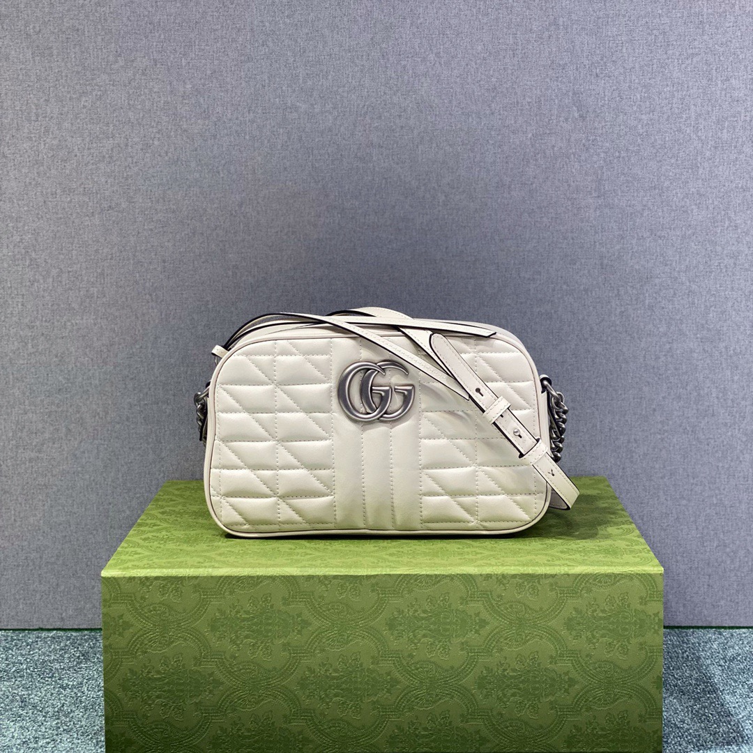 구찌 Gucci 447632 Marmont [GG 마몽] 스몰 마틀라세 숄더백 24CM