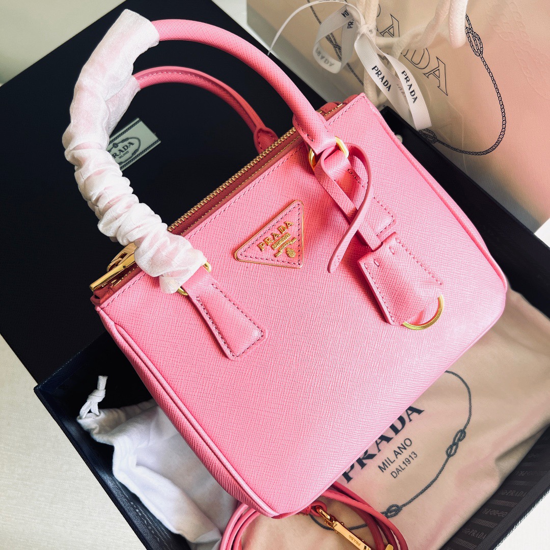 프라다 Prada 1BA906 MINI 탑 핸들백 20CM