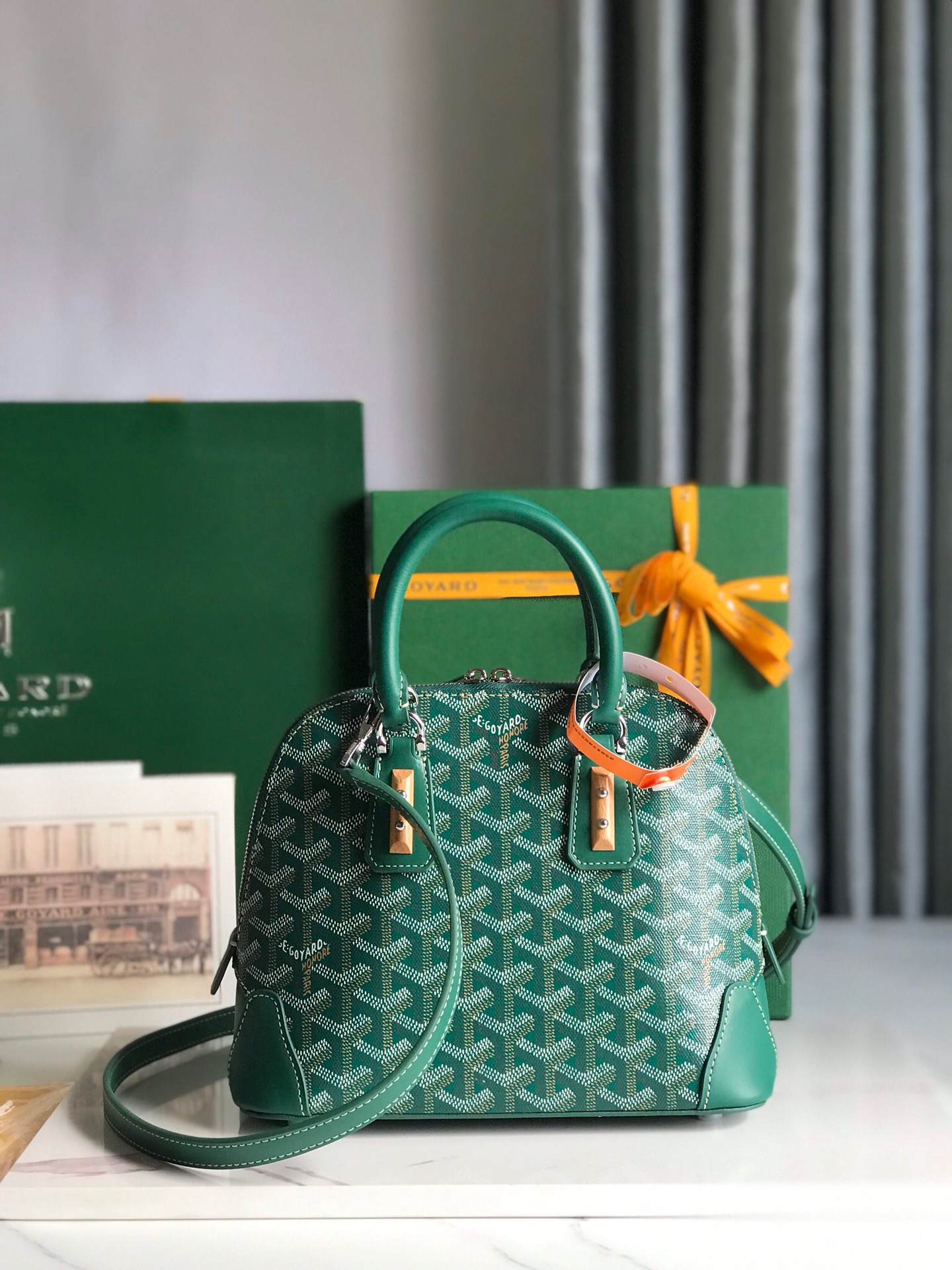 고야드 Goyard 탑 핸들백 23CM