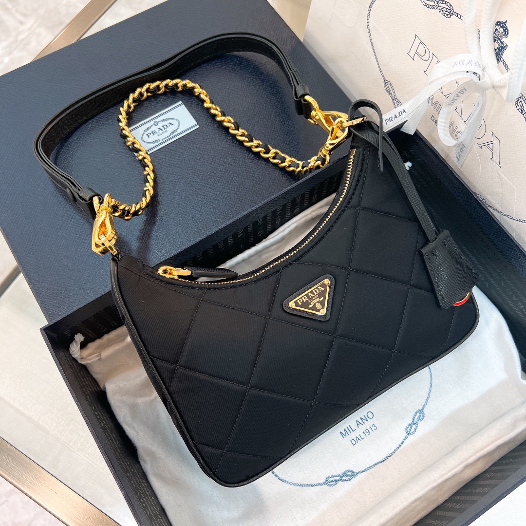 프라다 Prada 1BC204 탑 핸들백 22CM