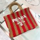 프라다 Prada 1BG422 토트 백 24CM