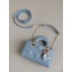 디올 Dior D-Joy bag 탑 핸들백 17.5CM