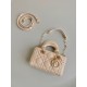 디올 Dior D-Joy bag 탑 핸들백 17.5CM