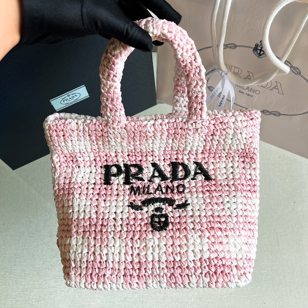 프라다 Prada 1BG422 토트 백 24CM