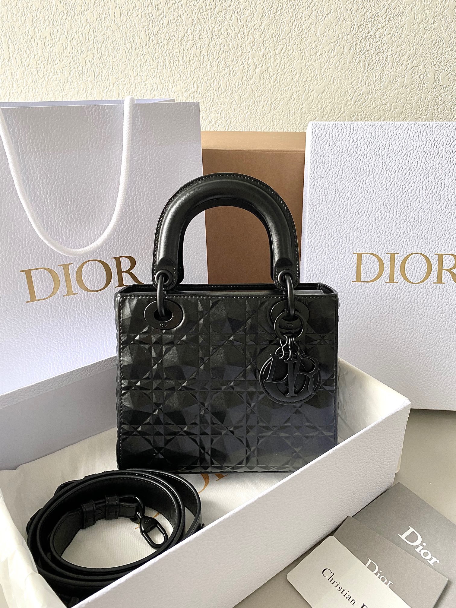 디올 Dior Lady bag 탑 핸들백 20CM