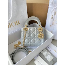 디올 Dior Lady 탑 핸들백 17CM