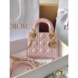 디올 Dior Lady 탑 핸들백 17CM