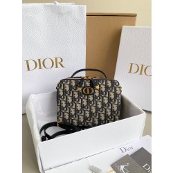 디올 Dior Caro 미니 카메라 케이스 18CM