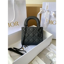 디올 Dior Lady 탑 핸들백 17CM