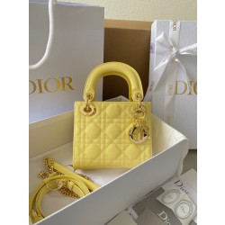 디올 Dior Lady 탑 핸들백 17CM