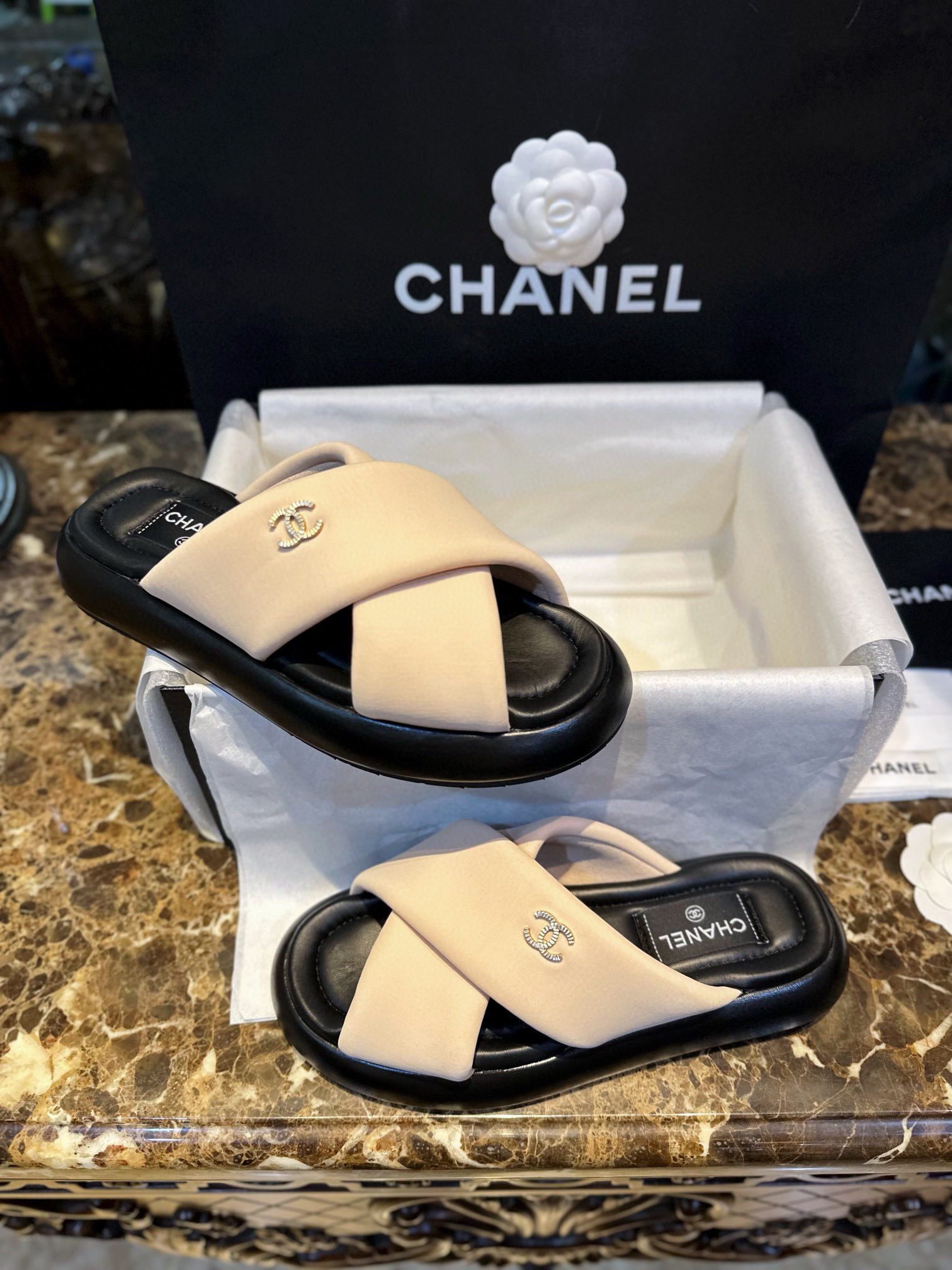 샤넬 CHANEL 실내화