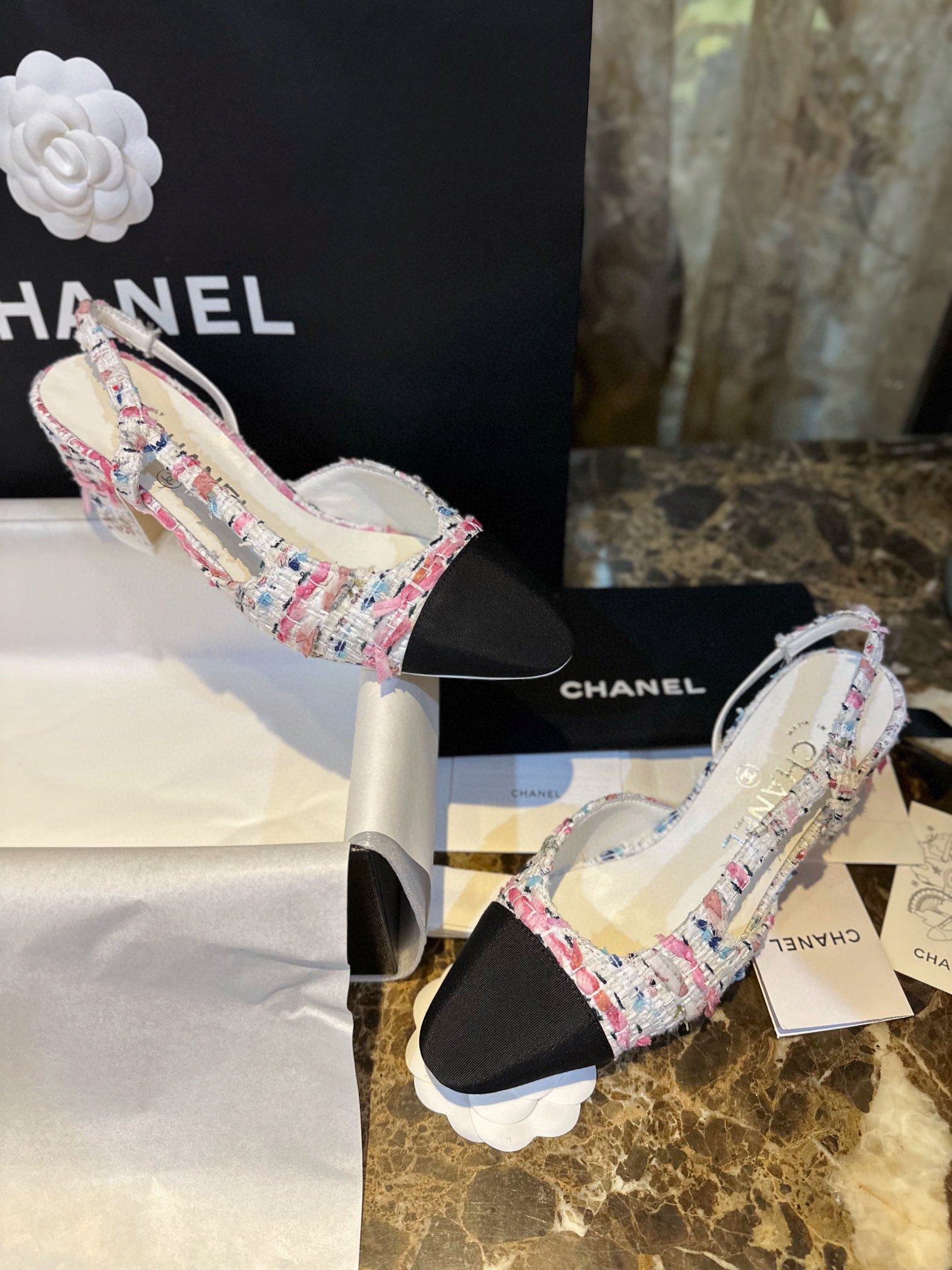 샤넬 CHANEL 하이힐