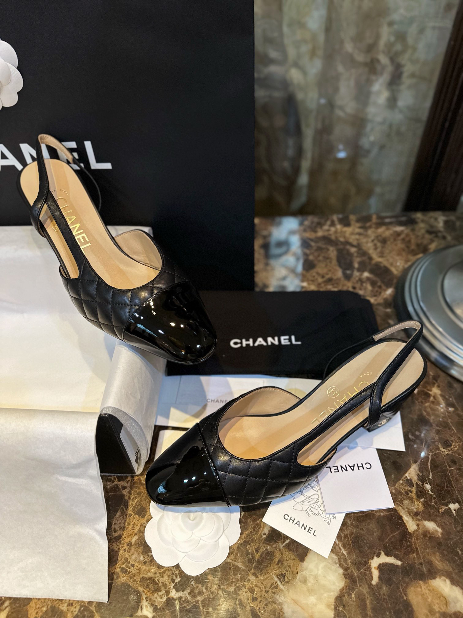 샤넬 CHANEL 하이힐