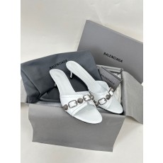 발렌시아가 Balenciaga 카골 70mm 샌들 화이트