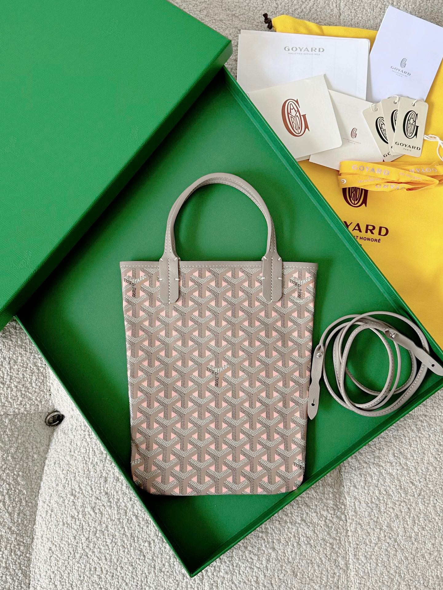 고야드 Goyard Mini tote 토트 백 24CM