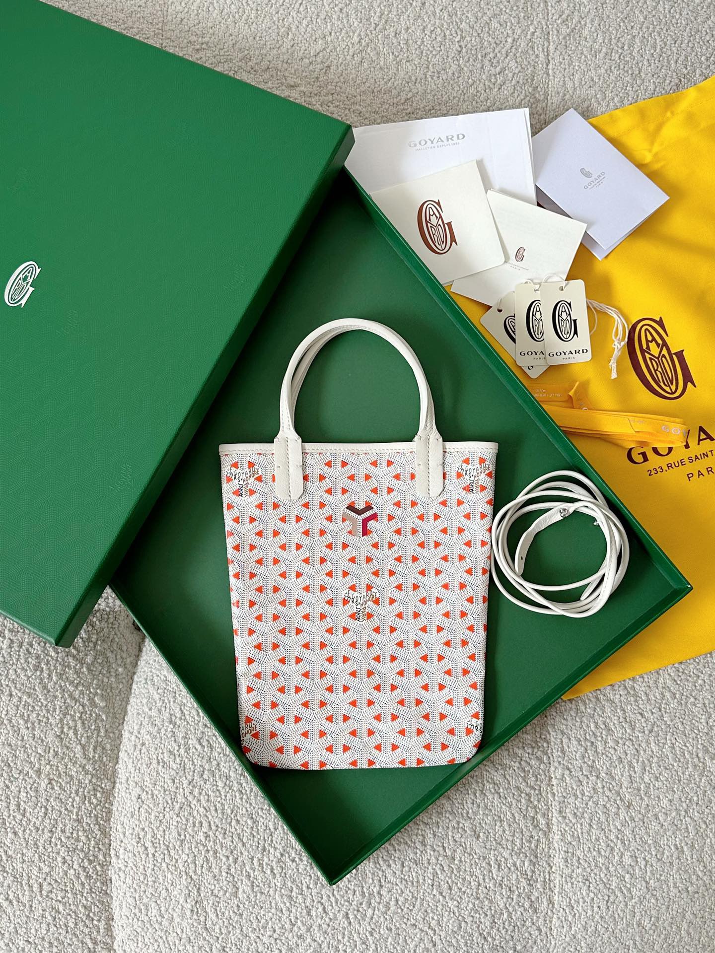 고야드 Goyard Mini tote 토트 백 24CM