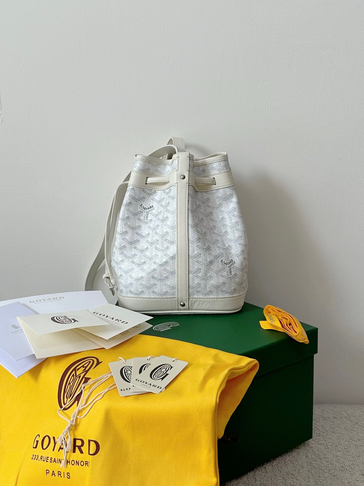 고야드 Goyard Petit flot 버킷 백 23CM