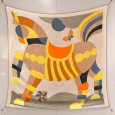 에르메스 Hermes 숄 Mon Premier Galop 140x140cm