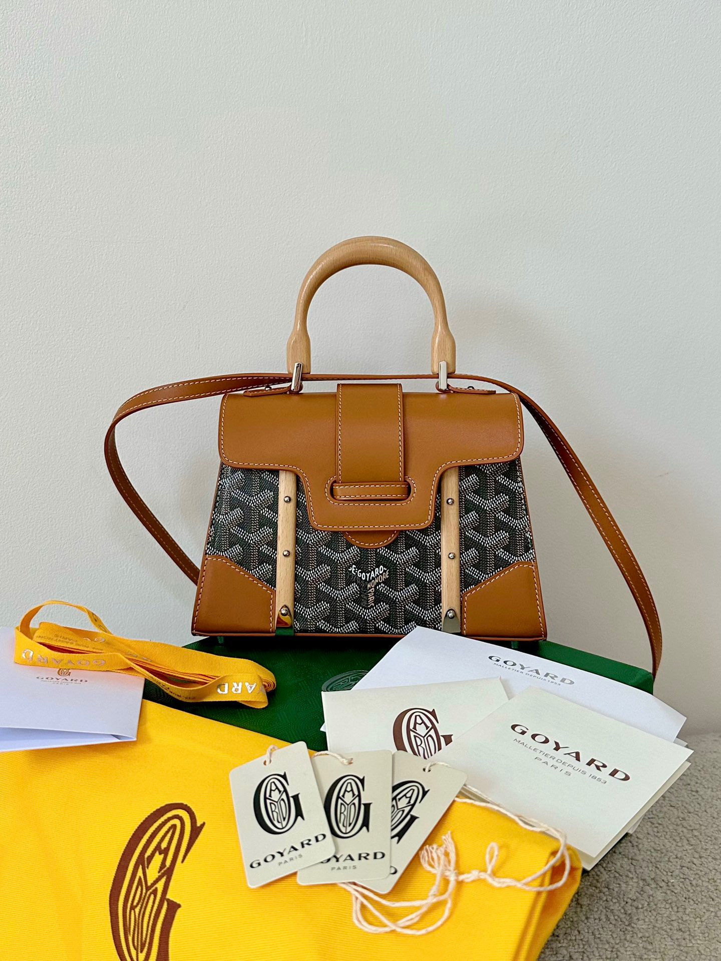 고야드 Goyard Saigon 탑 핸들백  20CM