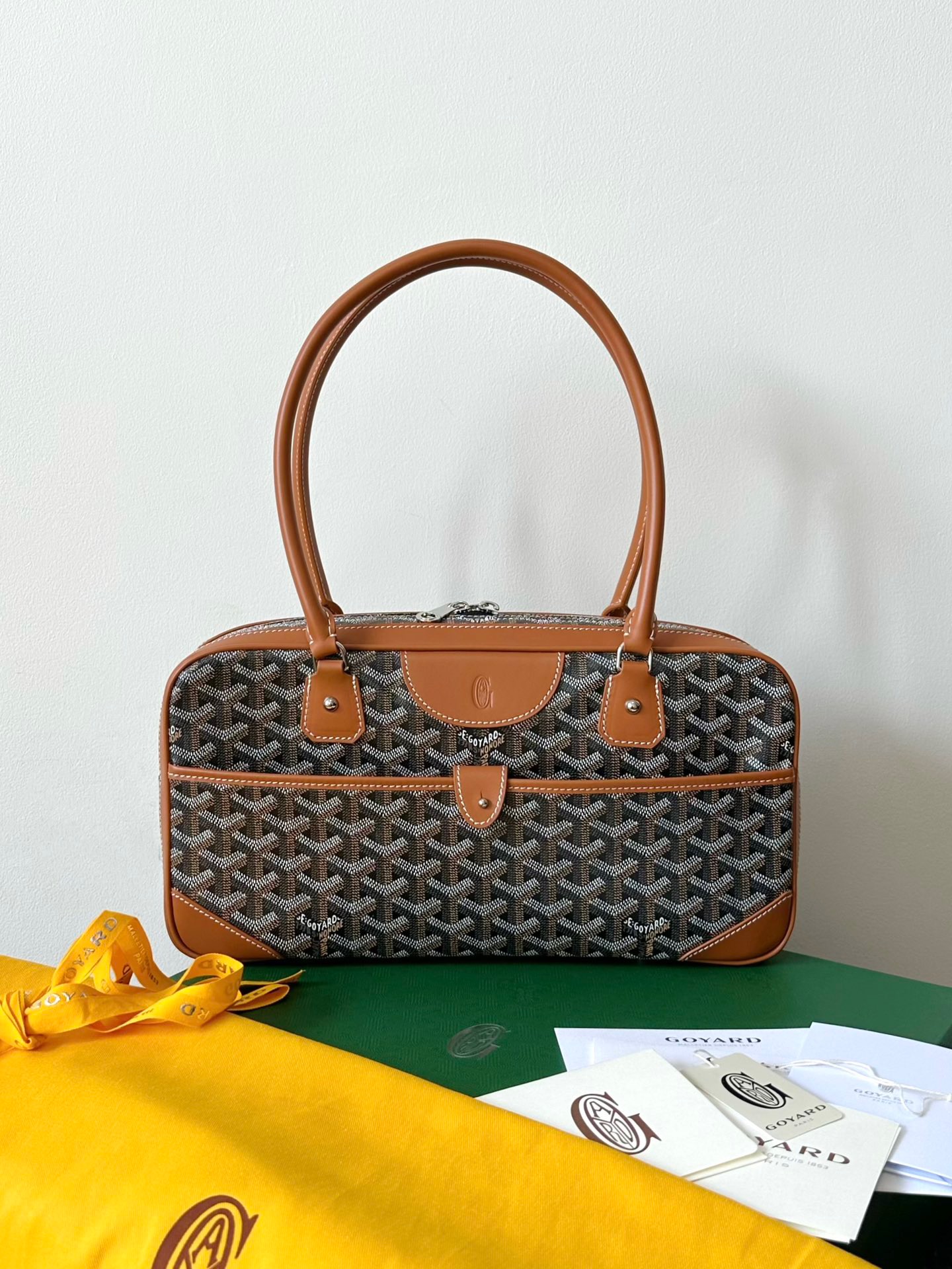 고야드 Goyard 탑 핸들백 38.5CM