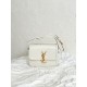 생로랑 Saint laurent/YSL 634306 솔페리노 스몰 사첼 박스 생로랑 레더 블랑 빈티지 19CM