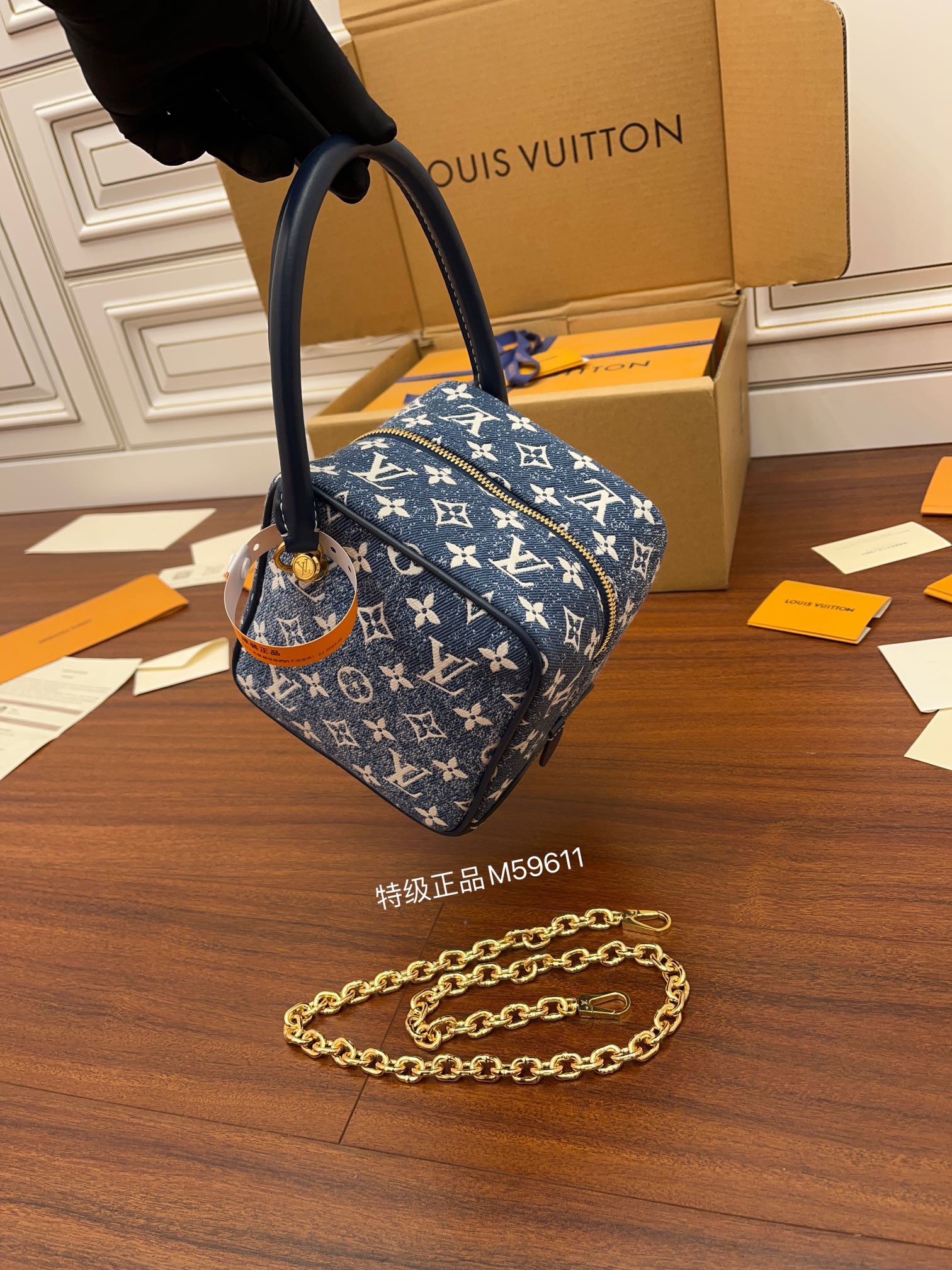 루이비통 Louis Vuitton 59611 탑 핸들백  16CM