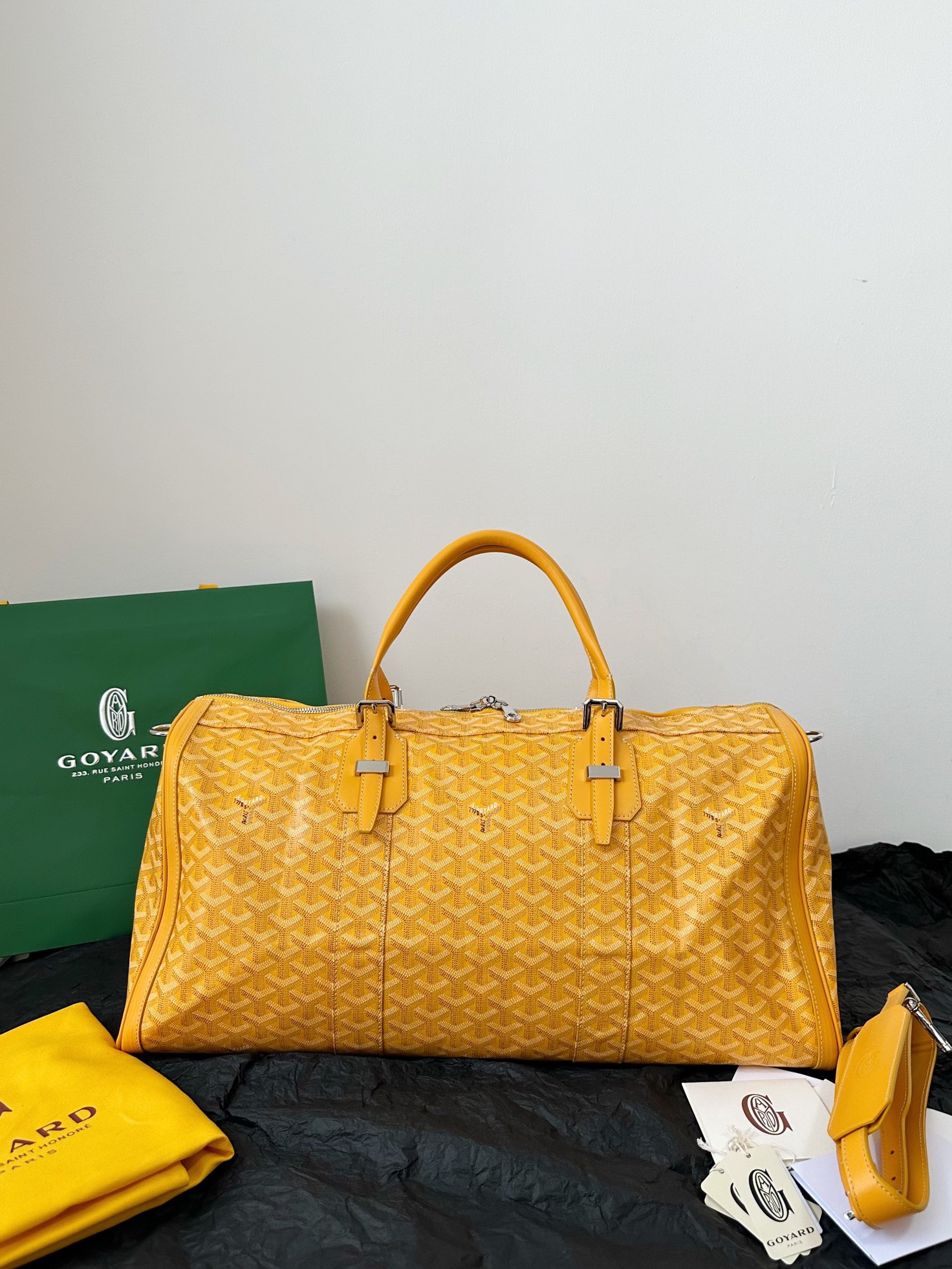 고야드 Goyard Boston 여행 가방 49CM