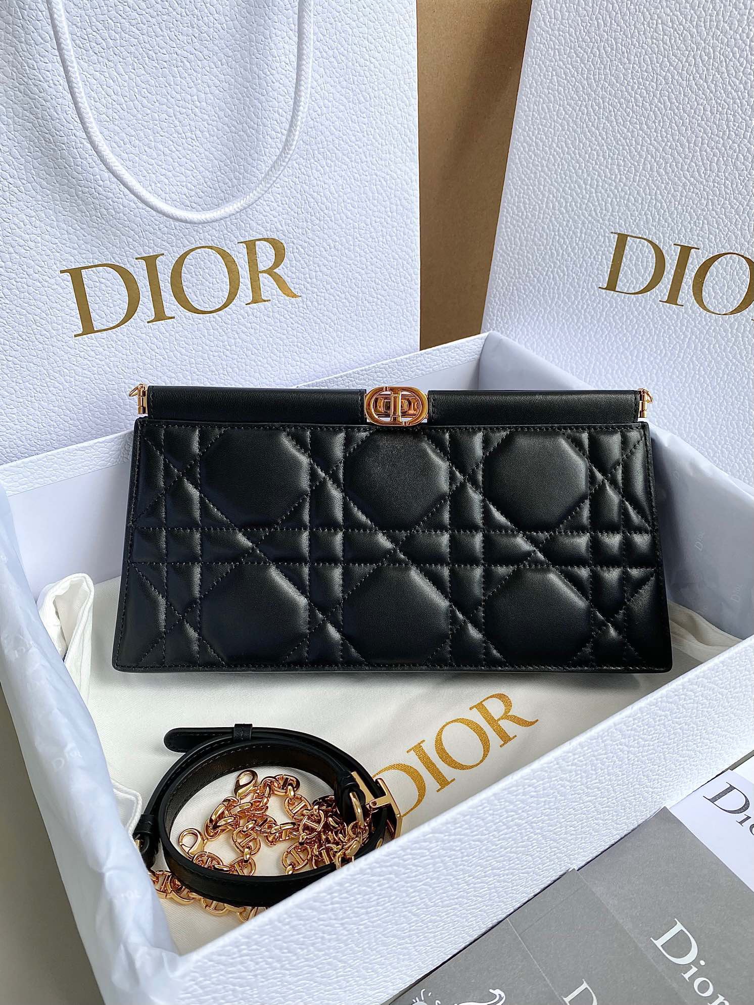 디올 Dior Caro 클러치 27.5CM