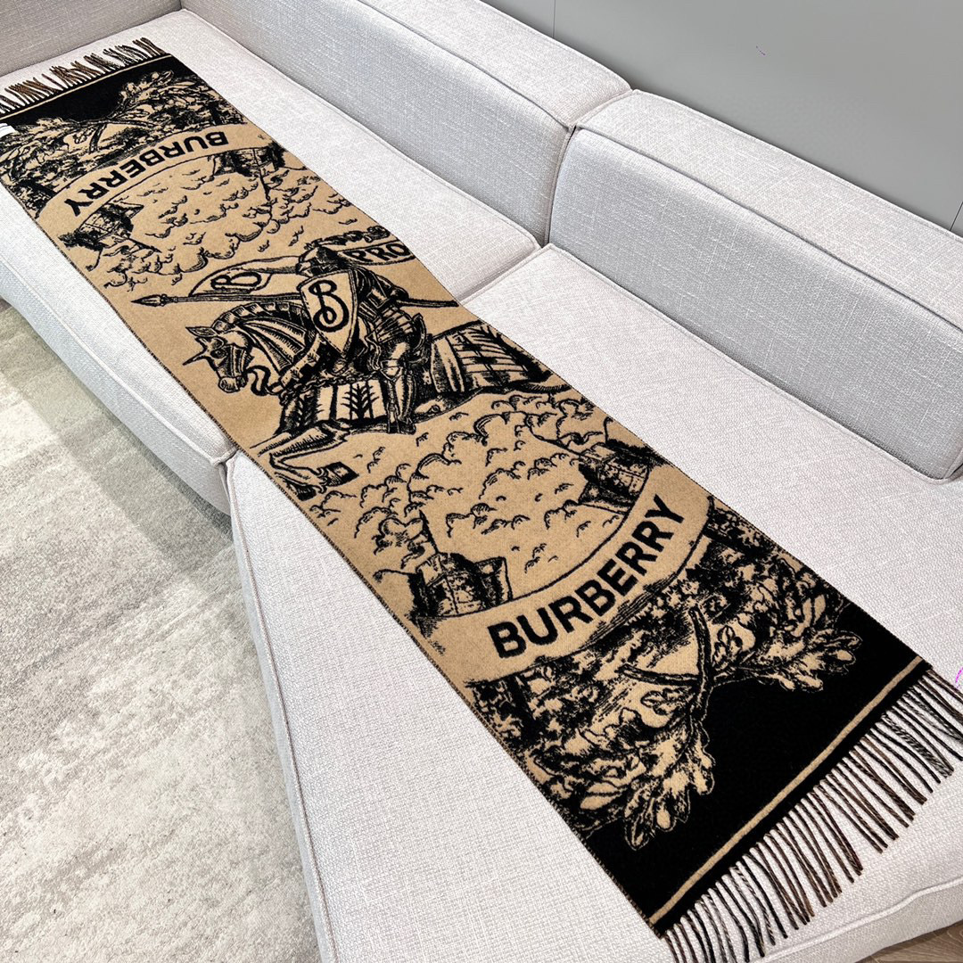 버버리 Burberry 캐시미어 케이프 210*50cm